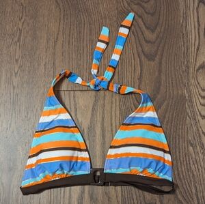 Striped Bikini Top